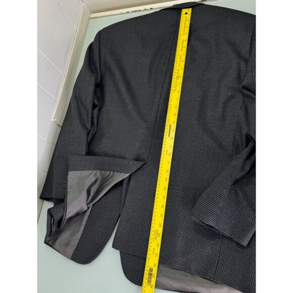 Brooks Brothers 346 Blazer Sport Coat Jacket 50R Houndstooth 100% Worsted Wool - Picture 6 of 10